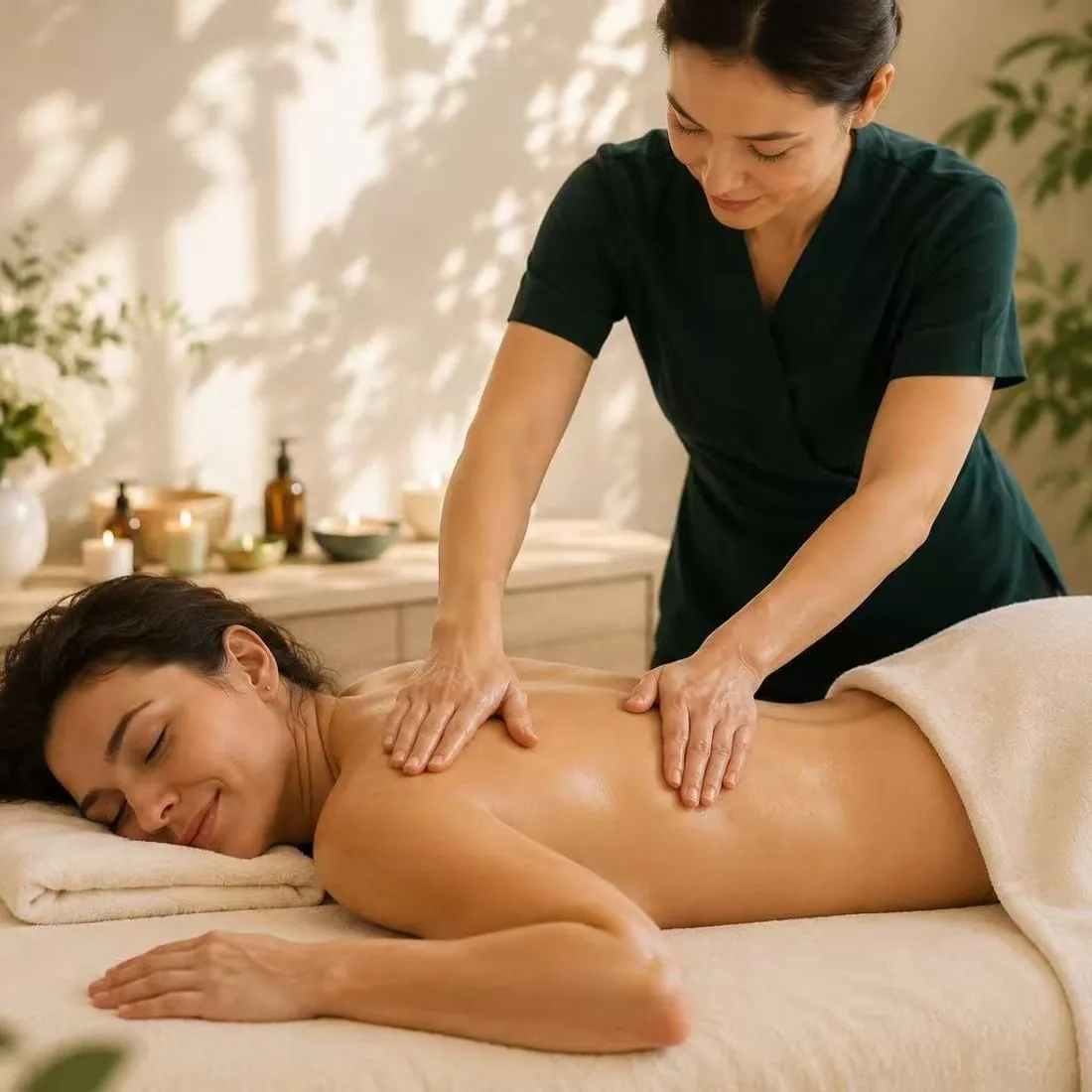 Body Massage at Organic Day Spa in Palo Alto